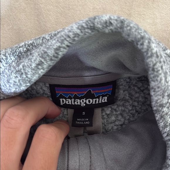 Patagonia Gray Utility Jacket with Textured Fleece - Picture 2 of 4